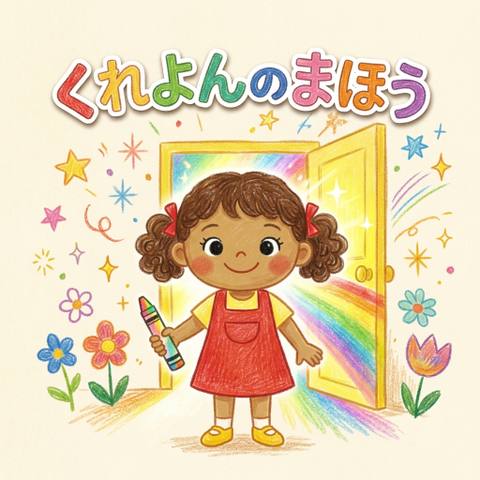 絵本「くれよんのまほう」の表紙